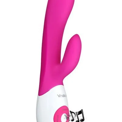 Vibromasseur commandé au Son RYTHM PINK