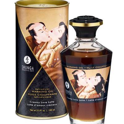Huile Chauffante Comestible LATTE d'AMOUR