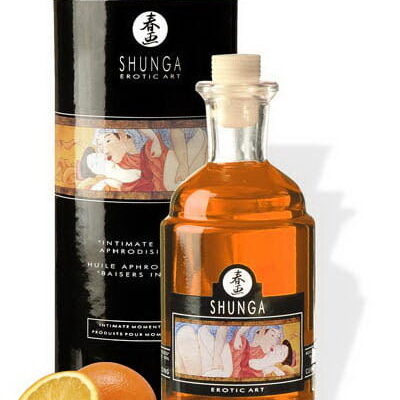 Huile Chauffante Comestible ORANGE