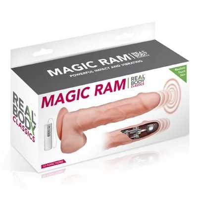 Gode réaliste Vibrant MAGIC RAM va et vient
