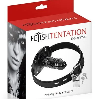 Bâillon gode entrant réaliste Fetish Tentation
