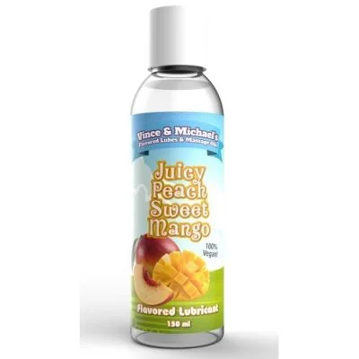 Lubrifiant comestible Eau Gourmand Mangue & Pêche 150 ml