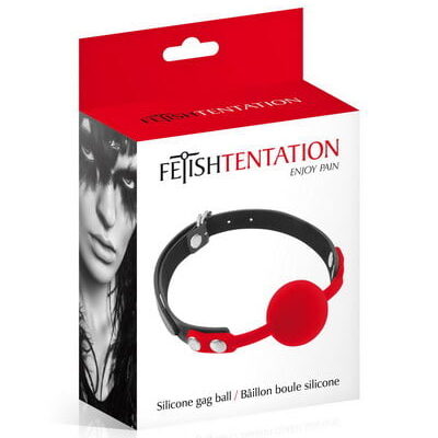 BAILLON BOULE FETISH TENTATION  silicone rouge